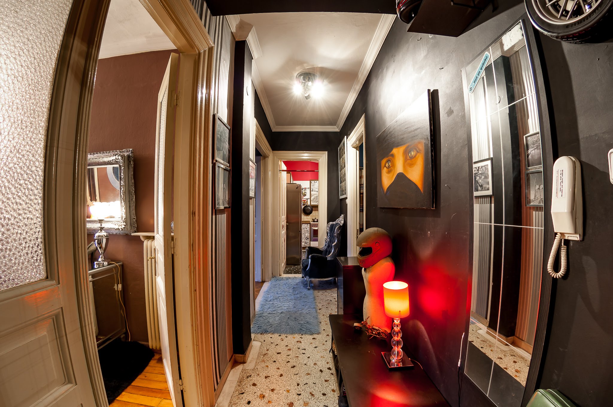 Detail of Eclectic Spaces: Photographing an Urban Pop-Art Airbnb
