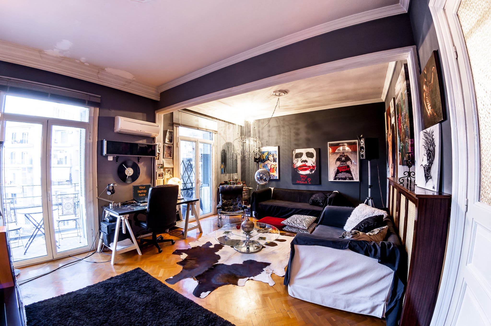 Detail of Eclectic Spaces: Photographing an Urban Pop-Art Airbnb