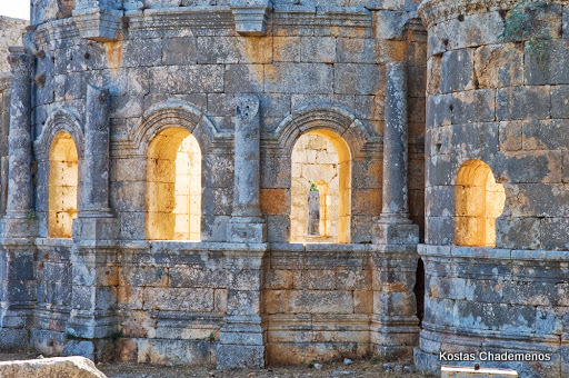 Stone facade