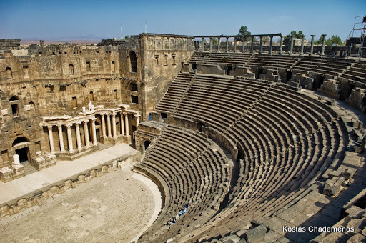 Roman Theatre of Bosra seating tiers