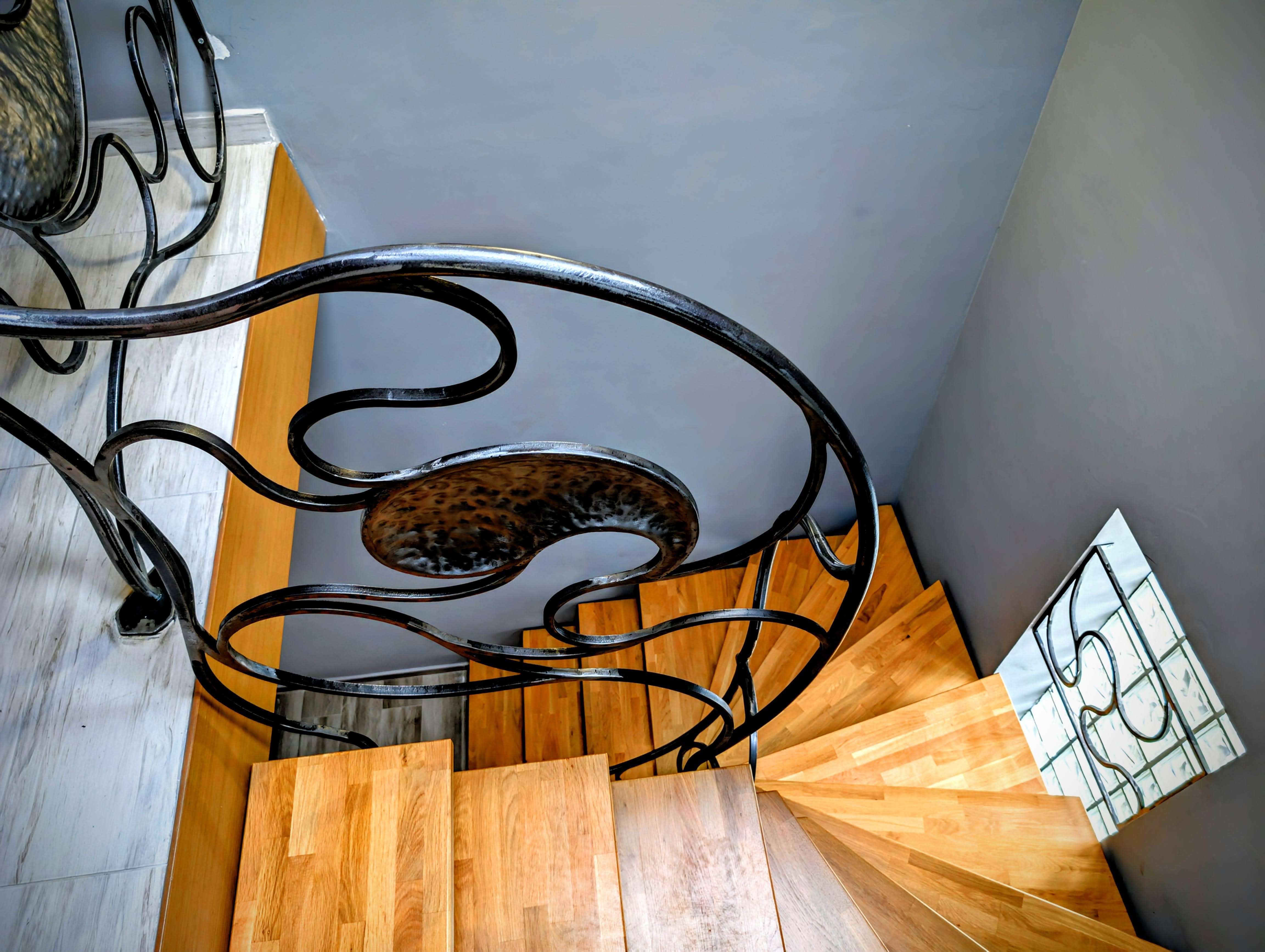 Detail of Craft in Detail: Wrought Iron & Timber Staircases
