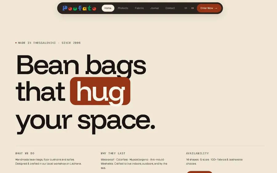 Home page