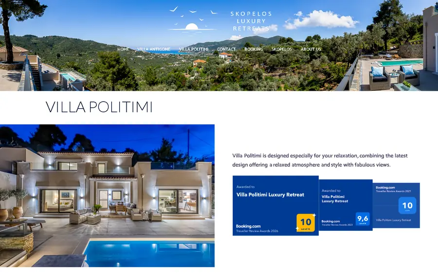 Villa Politimi page